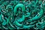 Placeholder: A blackish teal chaotic dimension with swirls painted by MC Escher