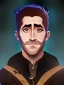 Placeholder: Portrait of a 30 year old strange gay wizard like Jake Gyllenhaal