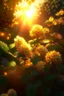 Placeholder: gentle sunlight, curly branch all in flowers, hyperdetalization , mysticism, illumination, fantasy, warm atmosphere, hyper realistic, beautiful, lumen, professional photo, beautiful, 3d, realistic, 64k, high resolution, high detail, cgi, hyperrealism, f/16, 1/300s, high detailed digital painting