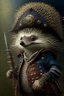 Placeholder: humanoid hedgehog pirate