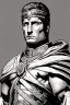 Placeholder: julius cesar portrait in comics style