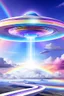 Placeholder: Ufo rainbow, futuriste ultra moderne,stairway to heaven,