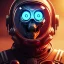 Placeholder: Highly detailed stunning image of undead zombie astronaut with iridescent blood red space suit,missing helmet face shield, dark fantasy, ghost in a shell, horror, haunting,scary intricate details, cinematic, 8k, ultrarealistic, unreal engine,