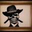 Placeholder: Skull cowboy with mask