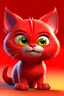 Placeholder: Red Sweet Tomcat Disney Pixar AI