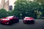 Placeholder: A Tesla 'Model Y' is drifting at high speeds, in 'Central Park' in New York City. (CINEMATIC, WIDE ANGLE LENS, PHOTO REAL)