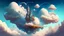 Placeholder: Fantasy style illustration with clouds: Dream Chronicles