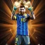 Placeholder: Insanely detailed portrait of messi wearing infinity gauntlet that looks like world cup trophy::perfect proportions::by Artgerm, Greg Olsen, Pixar, WLOP:: hyperrealistic, hyper detailed,photorealistic::a masterpiece,incredible composition,amazing depth, imposing,meticulously composed,8k::unreal engine ::Mappa studios::detailed matte painting,deep color,fantastical,intricate detail,splash screen,complementary colors,fantasy concept art, 8k resolution trending on Artstation Unreal Engine