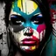 Placeholder: erotic graffiti_art_beautiful_girl_photo_model_happy_no_face_pop_art_mask