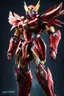 Placeholder: Saint seiya in a robot transformer, super suit with spikes on his arms and shoulders, explode, hdr, (intricate details, hyperdetailed:1.16), piercing look, cinematic, intense, cinematic composition, cinematic lighting, color grading, focused, (dark background:1.1) by. Addie digi