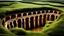 Placeholder: a magical mine where ores and minerals are passed down through aqueducts to the side