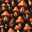 Placeholder: A funny floating mushroom house in space. warm neutral colors, black, Detailed gloss Painting, rich color, fantastical, intricate detail, splash screen, hyperdetailed, insane depth, concept art, 8k resolution, trending on Artstation, Unreal Engine 5, color depth, dynamic lighting, splash art, dramatic, masterpiece, excellent quality beautiful Fun Imaginative, unique, great composition