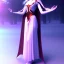 Placeholder: beautiful elf woman, Emilie de Ravin, photorealistic hazel iris, wearing long cape over simple dress, uhd, ambient lighting, 4k, dark background