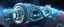 Placeholder: celtic knot hollow tube transparent core ornate indented space ship, shiny bright mega ship flourescent white blue like bubble gum with a few big windows and decks, interdimensional twister, rock against colored spaced fog, space interior. split tail,