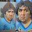 Placeholder: Create a highly realistic 3D scene. An detailed Realistic of Play Football Diego Maradona transforming her into a woman with the same specifications as the attached image. The method of transforming the painting in full detail. A comedic and funny touch. Ultra wide angle. Extremely realistic fine details. Highly realistic detailed display. Great full presentation and amazing drawing style. Transfer the full detailed drawing of the image at a wide and precise angle. Inspiri