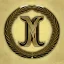 Placeholder: letter M , laurel wreath, roman art