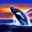 Placeholder: beautiful humpback whale jumping out of turbulent ocean water, stunning, magnificant, sunset sky, 8k resolution, high-quality, fine-detail, detailed matte, photography, illustration, digital art, brian froud, howard lyon, greg rutowski, Anne Dittman, Anne Stokes,