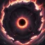 Placeholder: A demonic black hole eating all the energy in all of existence, in card art style