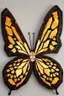 Placeholder: very beautiful butterfly wood mosaic