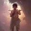 Placeholder:  Indian mystical boy , cute, beautiful, cinematic, 8k, resolution concept art portrait by Greg Rutkowski, Artgerm, WLOP, Alphonse Mucha dynamic lighting hyperdetailed intricately detailed
