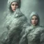 Placeholder: clouds of fog as woman's face, dissolving, disintegrating, wearing blue hijab, fine detail, highly intricate, wearing blue hijab, modern surrealism painting, high-quality, volumetric lighting, 8k, ultrahd, George Grie, Marco Escobedo, Igor Morski, Brian Froud, Howard Lyon, Selina French,