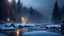 Placeholder: fir forrest scenery, heavy mist,,creek,forest,christmas ,tree,fireflies,night,snow,fir tree,high-quality photograph,photorealistic, shot on Hasselblad h6d-400c, zeiss prime lens, bokeh like f/0.8, tilt-shift lens 8k, high detail, smooth render, unreal engine 5, cinema 4d, HDR, dust effect, vivid colors,night