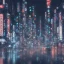 Placeholder: futuristic tokyo on a rainy evening