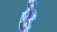 Placeholder: a tree trunk pillar ascends from bottom border to the top border. digital art