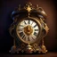 Placeholder: The clock from the movie “Beauty and the Beast” on a light background