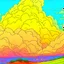 Placeholder: A sea of soft clouds, moebius style