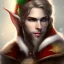 Placeholder: Winter elf, male, kind, beautiful