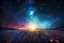 Placeholder: cool star background