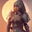 Placeholder: portrait of a warrior with godddes girl themed armour. extremely detailed. dslr. 100 mm lens, perfect position,hyperphotorealistic, unreal engine