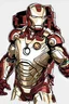 Placeholder: ironman flying , vector,