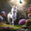 Placeholder: pixar style, volumetric summer garden environment and background, realistic painting of an unicorn and butterflys, looking excited, volumetric lighting, dramatic lighting, detailed digital painting, extreme dense and fine fur, anime, ornate, colour-washed colors, elegant, small minutiae, tiny features, particulars, centered, smooth, sharp focus, renderman gofur render, 8k, uhd, detailed eyes, realistic shaded volumetric lighting, sunlight caustics, backlight, centered camera view