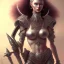 Placeholder: Sexy alien princess warrior full image