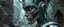 Placeholder: the first nation, robotic witchcraft, cyberpunk village, close up portrait of human captainastroid dweller