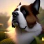 Placeholder: pixar style, volumetric summer garden environment and background, realistic painting of saint Bernard, looking excited, volumetric lighting, dramatic lighting, detailed digital painting, extreme dense and fine fur, anime, ornate, colour-washed colors, elegant, small minutiae, tiny features, particulars, centered, smooth, sharp focus, renderman gofur render, 8k, uhd, detailed eyes, realistic shaded volumetric lighting, sunlight caustics, backlight, centered camera view