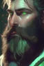 Placeholder: photorealistic white male bearded handsome, hyperdetailed painting, luminism, Bar lighting, complex, dark green miltary, 4k resolution concept art, Artgerm, WLOP, Alphonse Mucha, 3d render, octane render, intricately detailed, cinematic, awesome full color, hand drawn, dark, gritty, cinematic