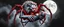 Placeholder: gritty air brush 3d with pen outline, vampire space spider lion cat holding a human in its grip