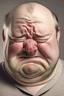 Placeholder: Fat man crying
