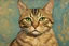 Placeholder: Портрет кота, стиль ван гога