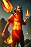 Placeholder: Avatar: The First Firebender, Caveman, Homo Erectus, ancient, discovery of fire