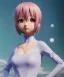 Placeholder: Anime girl cute neck full body portrait, amazon costume, anatomicaly, village, meditation, 8k quality