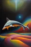 Placeholder: hammerhead cyborg crisp oil painting, chiaroscuro by leonardo da vinci, award winning photography, photorealisic, IPA Awards, abstract background by gabriel dawe carbon advanced matte materials, obscure dark, complementary colors