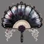 Placeholder: watercolor drawing Gothic hand fan, black lace, pearls, black roses, on a white background, Trending on Artstation ::{creative commons}:: Illustration :: Color Grading:: Filmic, Nikon D750, Brenizer Method, Perspective, Depth of Field, F/2.8, Lens Flare, Tonal Colors, 8K, Full-HD, ProPhoto RGB, Perfectionism, Rim Lighting, Natural Lighting, Soft Lig