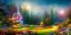 Placeholder: bright fairy, beautiful portrait, flowery landscape