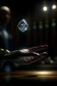 Placeholder: diamond levitating between a magicians hand, fine clothing, rockstar portrait, photo-realistic, shot on Hasselblad h6d-400c, zeiss prime lens, bokeh like f/0.8, tilt-shift lens 8k, high detail, smooth render, down-light, unreal engine 5, cinema 4d, HDR, dust effect,, smoke