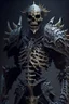 Placeholder: dark armored skeleton warrior