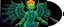 Placeholder: Ming Winged Dingus in the style of Giger and Escher in Transparent Psychedelic Fluorescent Colors looking like a Record Cover